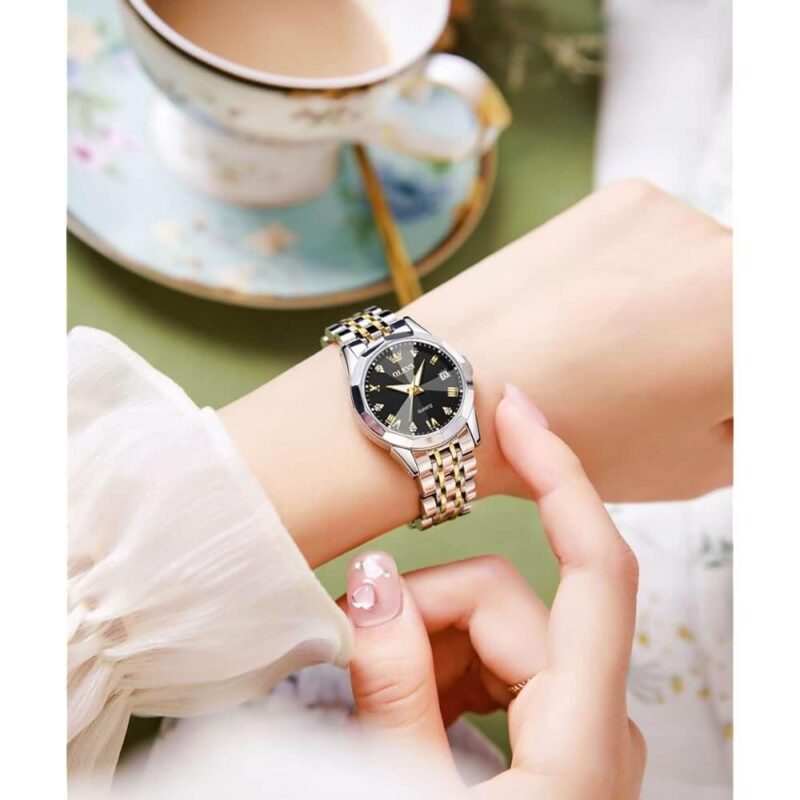 Premium Luminous Ladies Watch (Black Dail)